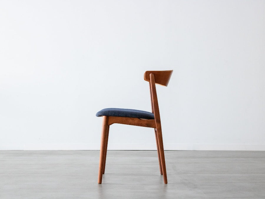 H004-4 ビンテージ｜ダイニングチェア｜ネイビー – tefu vintaging