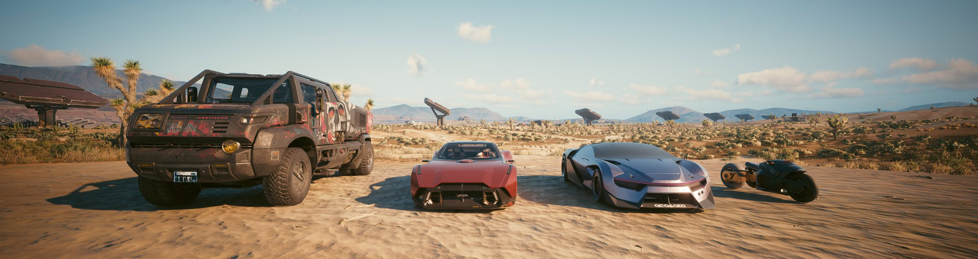 Cyberpunk 2077 New Vehicles and Customizations from Update 2.3