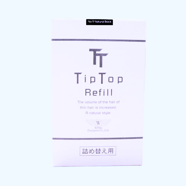 ティップトップ|植物性の頭皮にもやさしい増毛パウダー