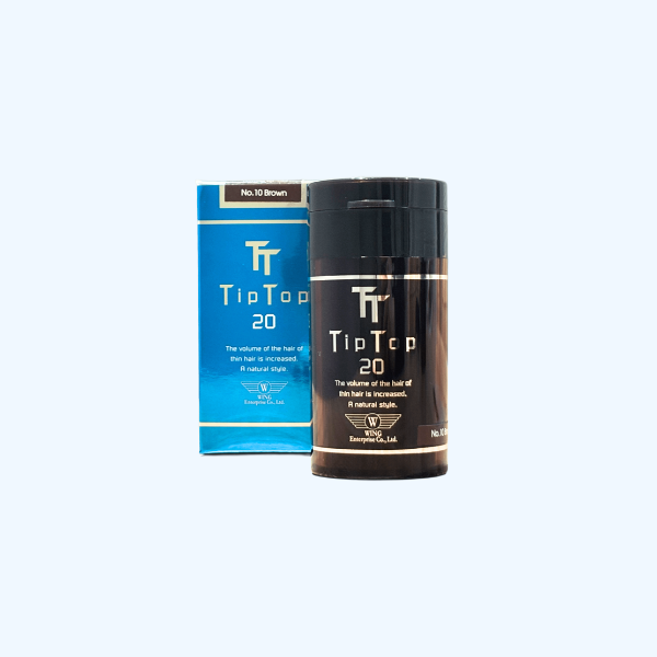 ティップトップ|植物性の頭皮にもやさしい増毛パウダー