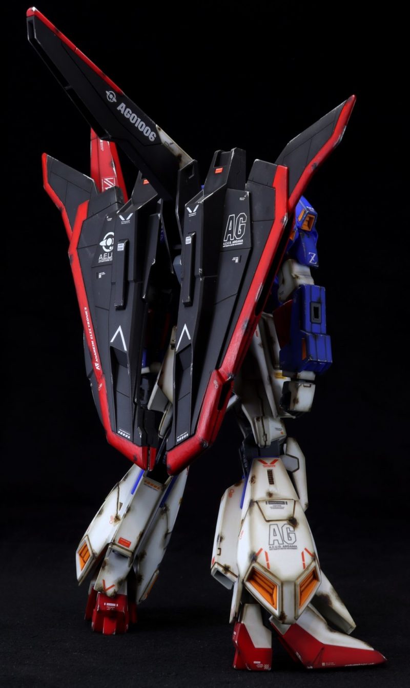 ガンプラ【HGUC Zガンダム】キットレビュー3 成形色仕上げ+