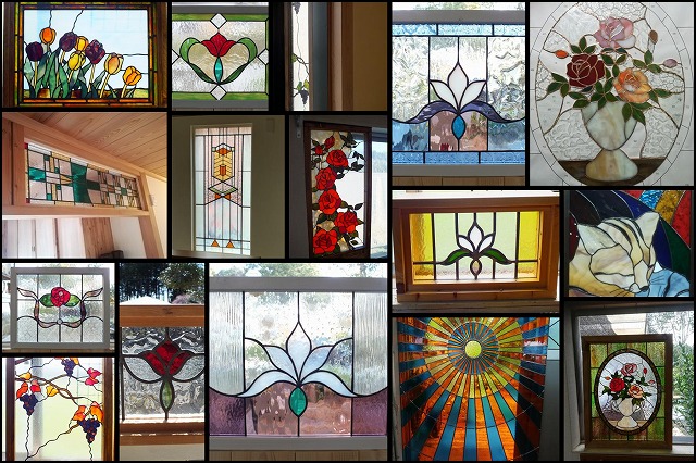 ステンドグラスのご依頼、ご注文 / Work W3-Stained Glass