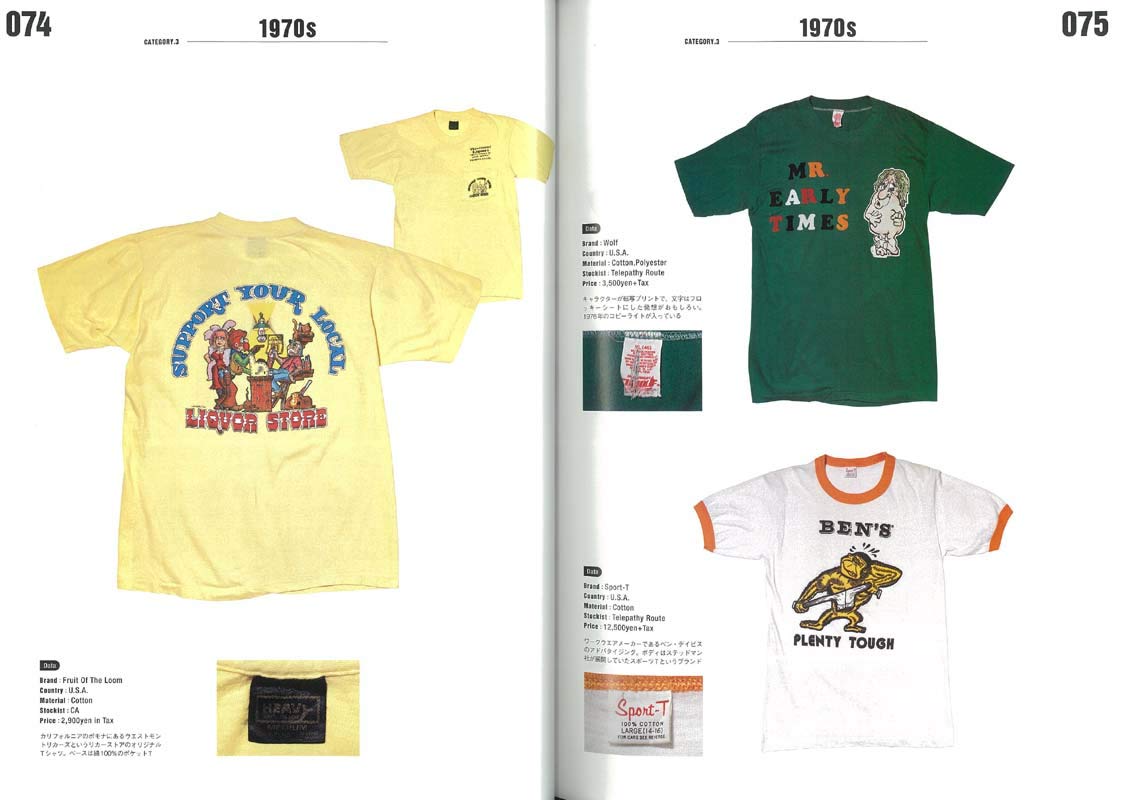 趣味・スポーツ・実用 Lightning archives VINTAGE T-SHIRTS Lightning