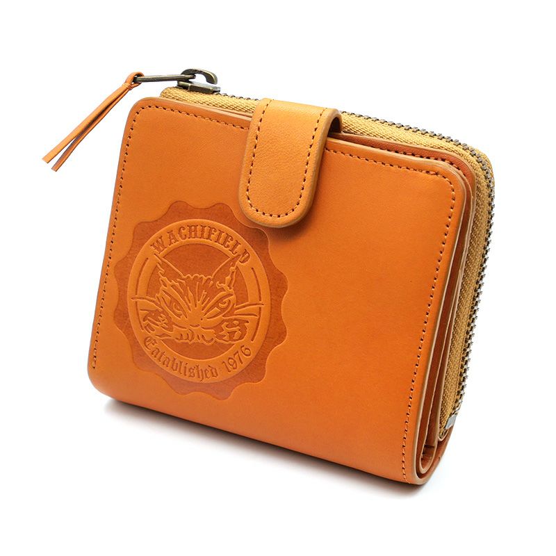 マークダヤン2つ折り札入れ キャメル | わちふぃーるどオンラインショップ