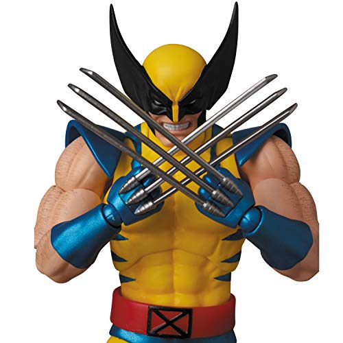 MEDICOM TOY MAFEX Wolverine Comic Version Action Figure 145mm No
