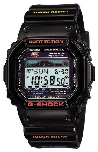 CASIO G-Shock GWX-5600-1JF Black G-Lide Tough Solar Radio Men's