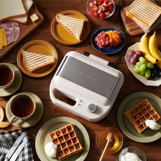 Vitantonio WAFFLE & HOT SANDWICH BAKER VWH-600 – WAFUU JAPAN
