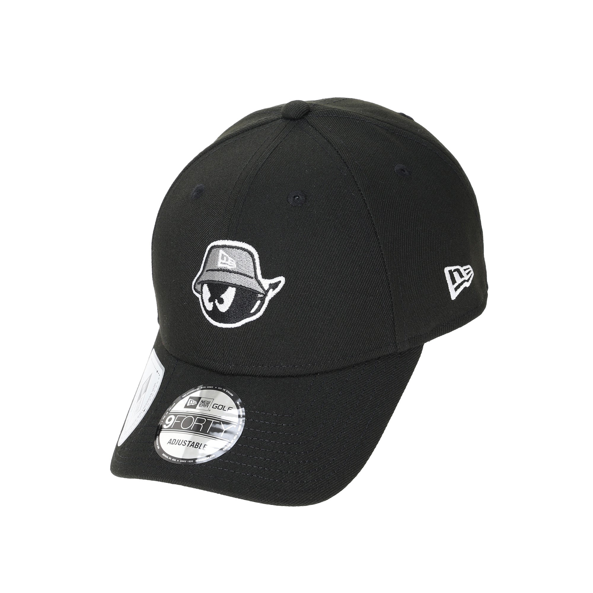 UNISEX NEW ERA×WAAC 9FORTYマーカー付きキャップ ブラック