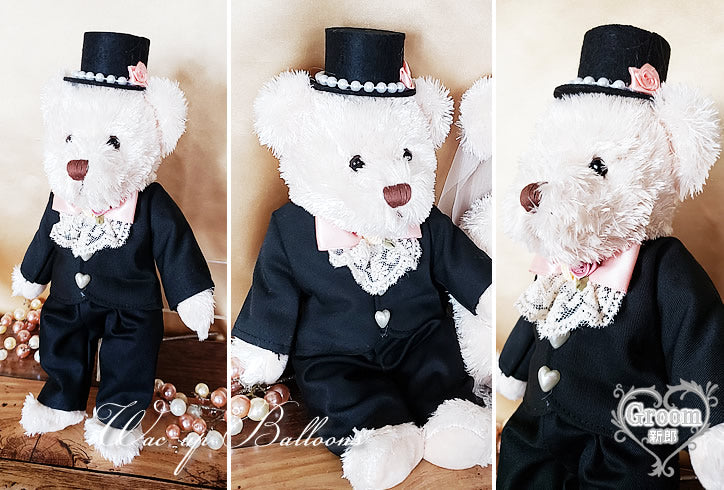 ウェディング ベア プレゼント 結婚式 入籍祝い 後輩 先輩 同僚 友達