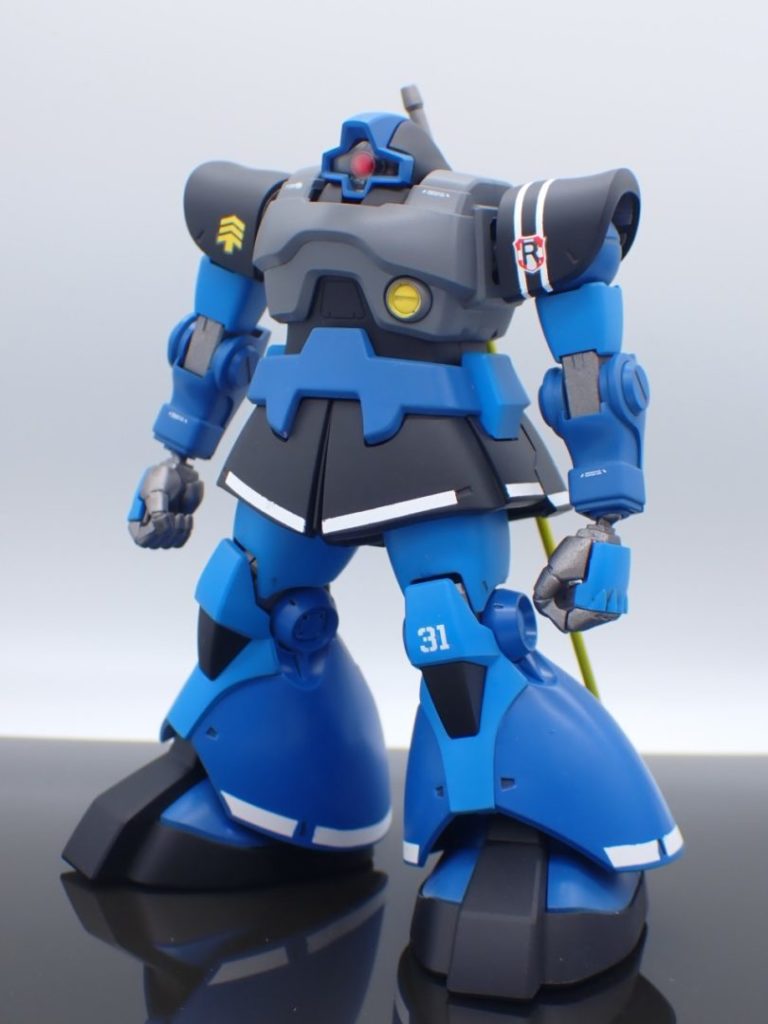 圧倒的重厚感！HGUCドムをランバラル機に全塗装しました。 ｜ ワクガン！