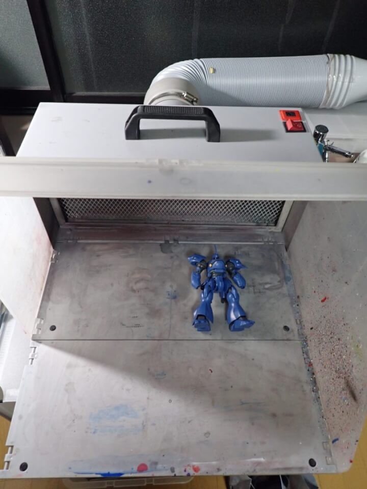 2年使った！】高儀の塗装ブースHCPP-150をレビュー！ガンプラ40体塗装