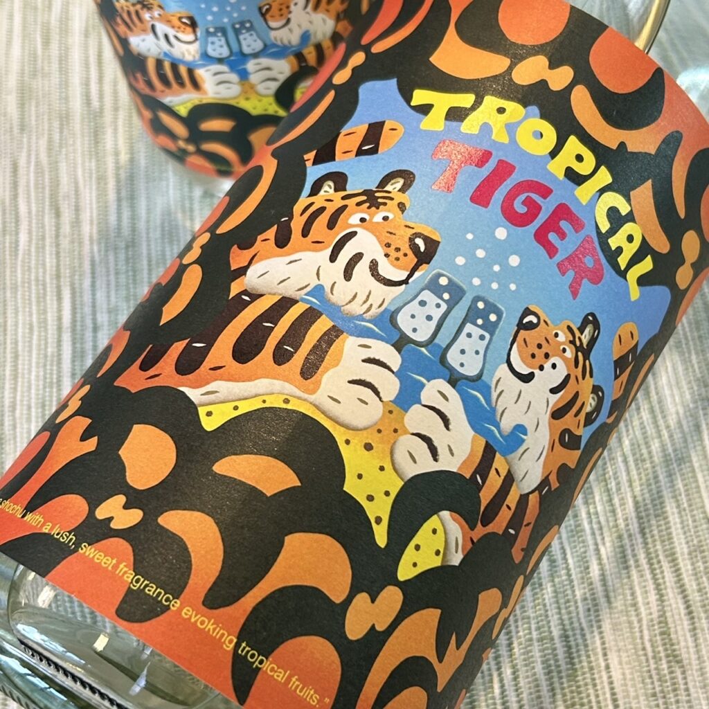 フルーティーな芋焼酎の進化系！「トロピカルタイガー」新発売です