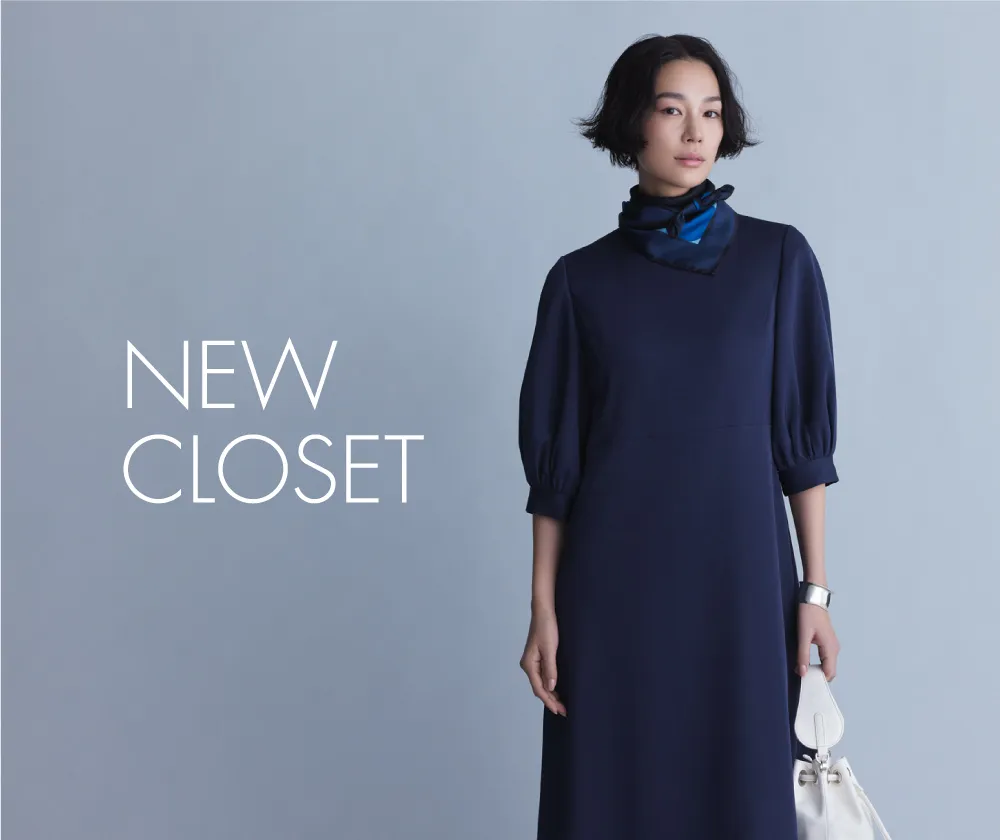 MIKAKO NAKAMURA ネイビーシルクブラウス 銀座和光 サイズ38 NEW