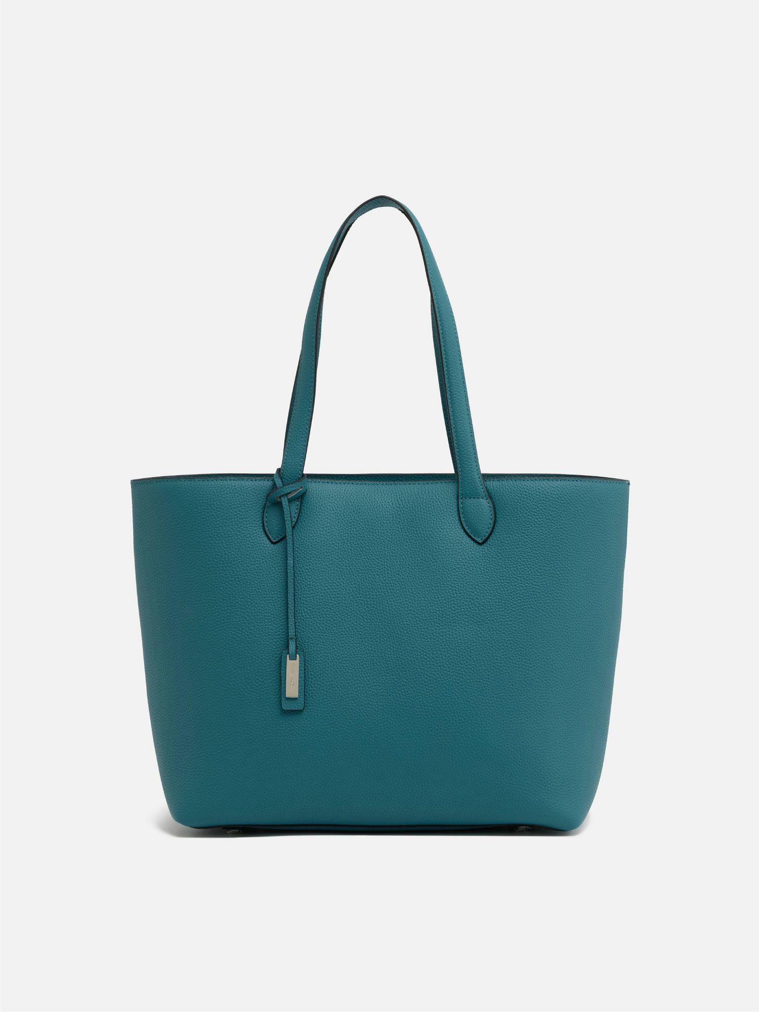 美品】WAKO 銀座和光 シボ革 レザー ライトブルー A4 ハンドバッグ 美