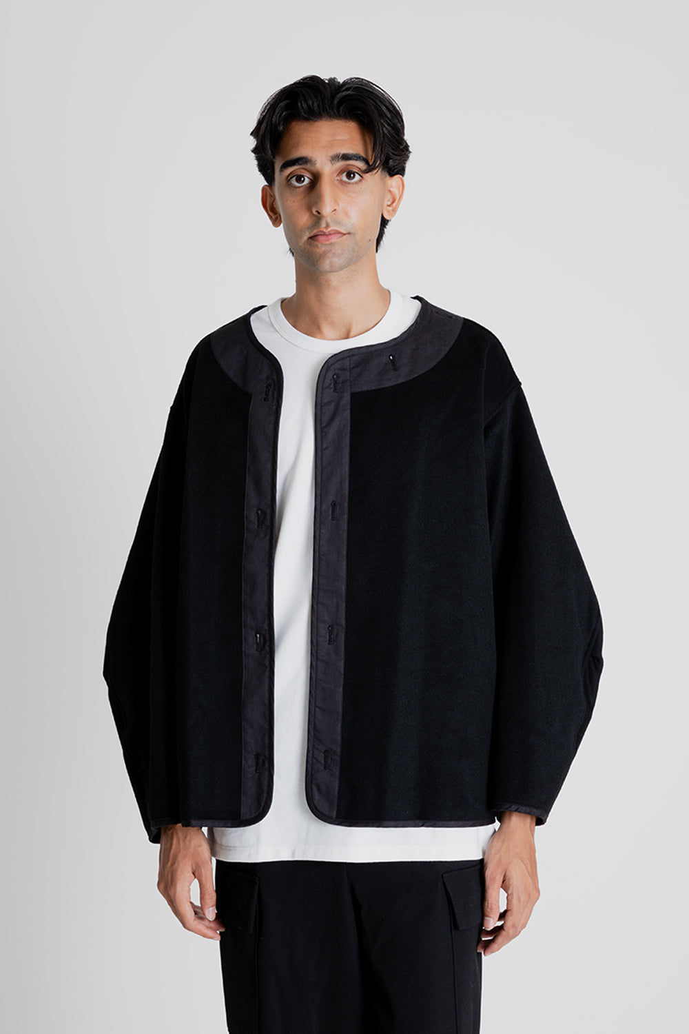 Aton Air Ventile Short Mods Coat in Charcoal Grey | Wallace