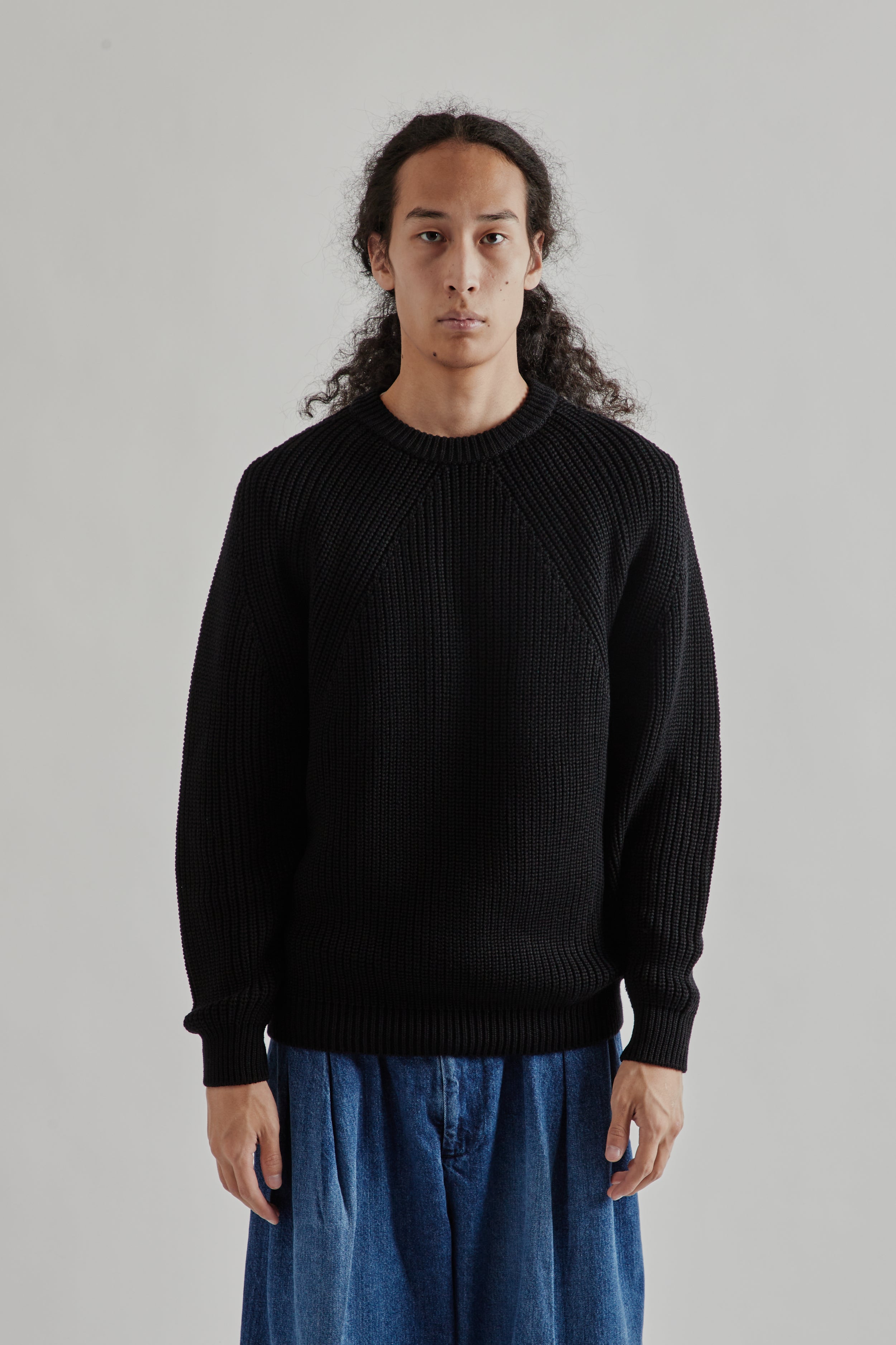 Batoner Signature Crew Neck - Black | Wallace Mercantile Shop