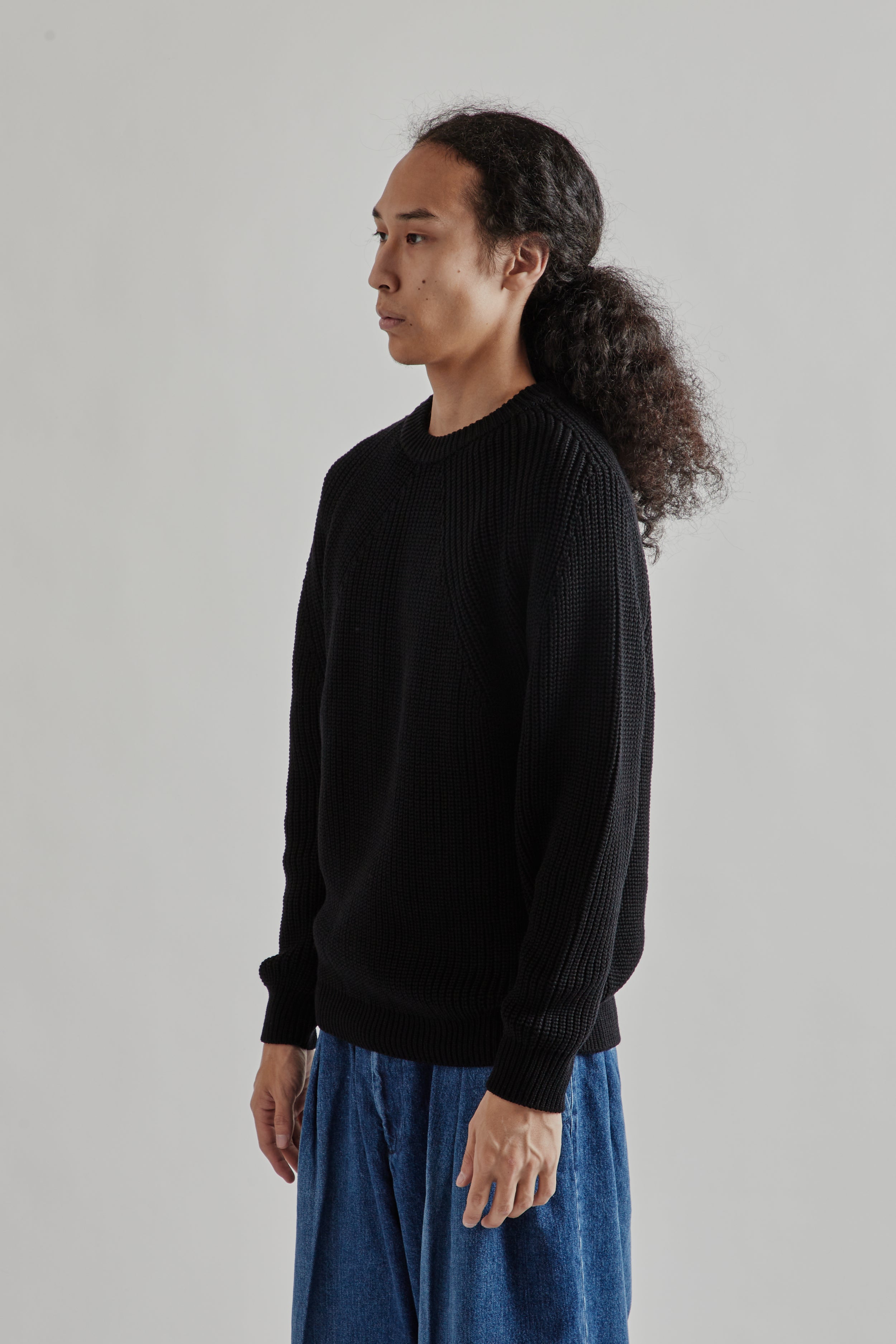 Batoner Signature Crew Neck - Black | Wallace Mercantile Shop