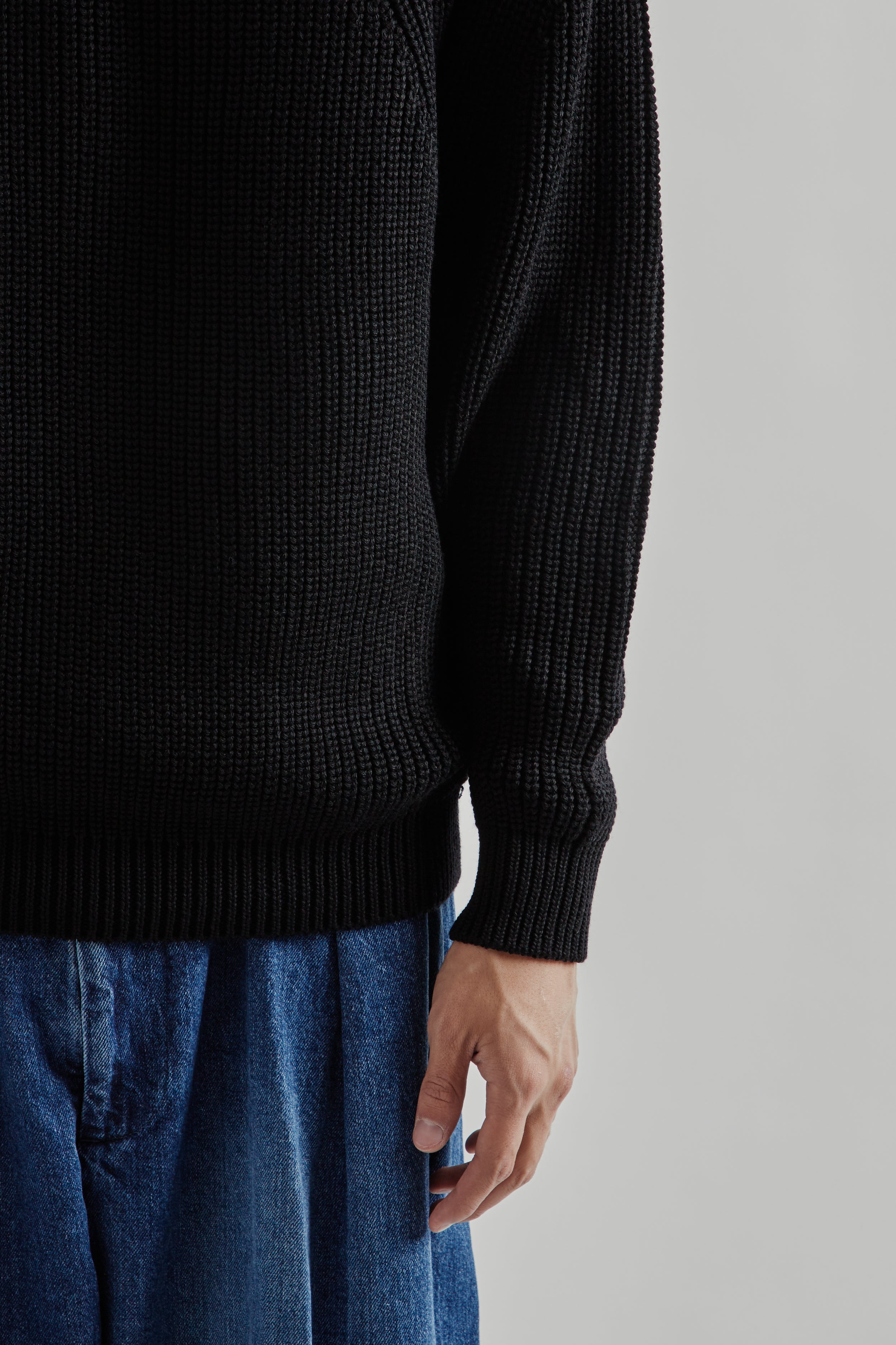 Batoner Signature Crew Neck - Black | Wallace Mercantile Shop