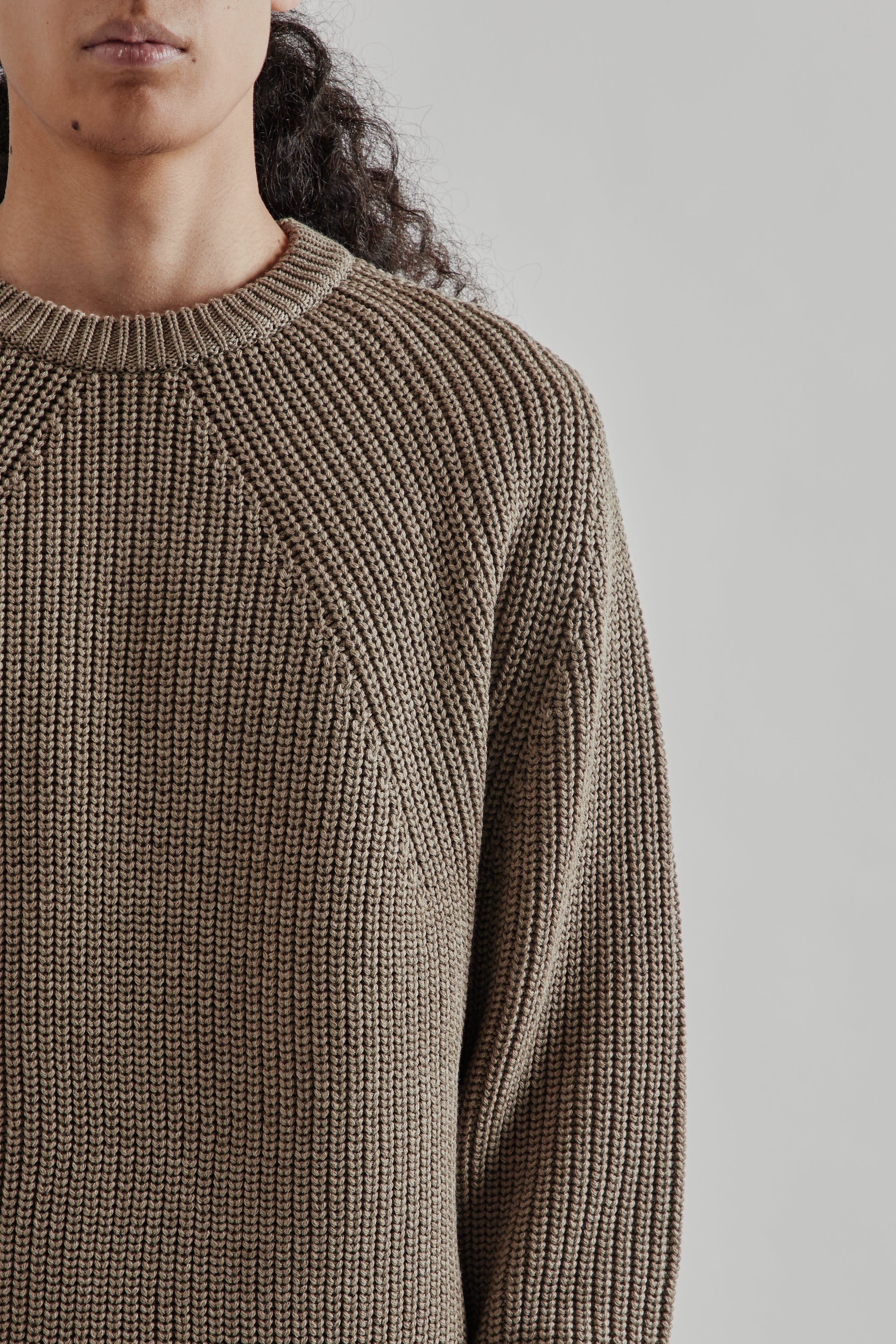 Batoner Signature Crew Neck - Merange Brown | Wallace Mercantile Shop