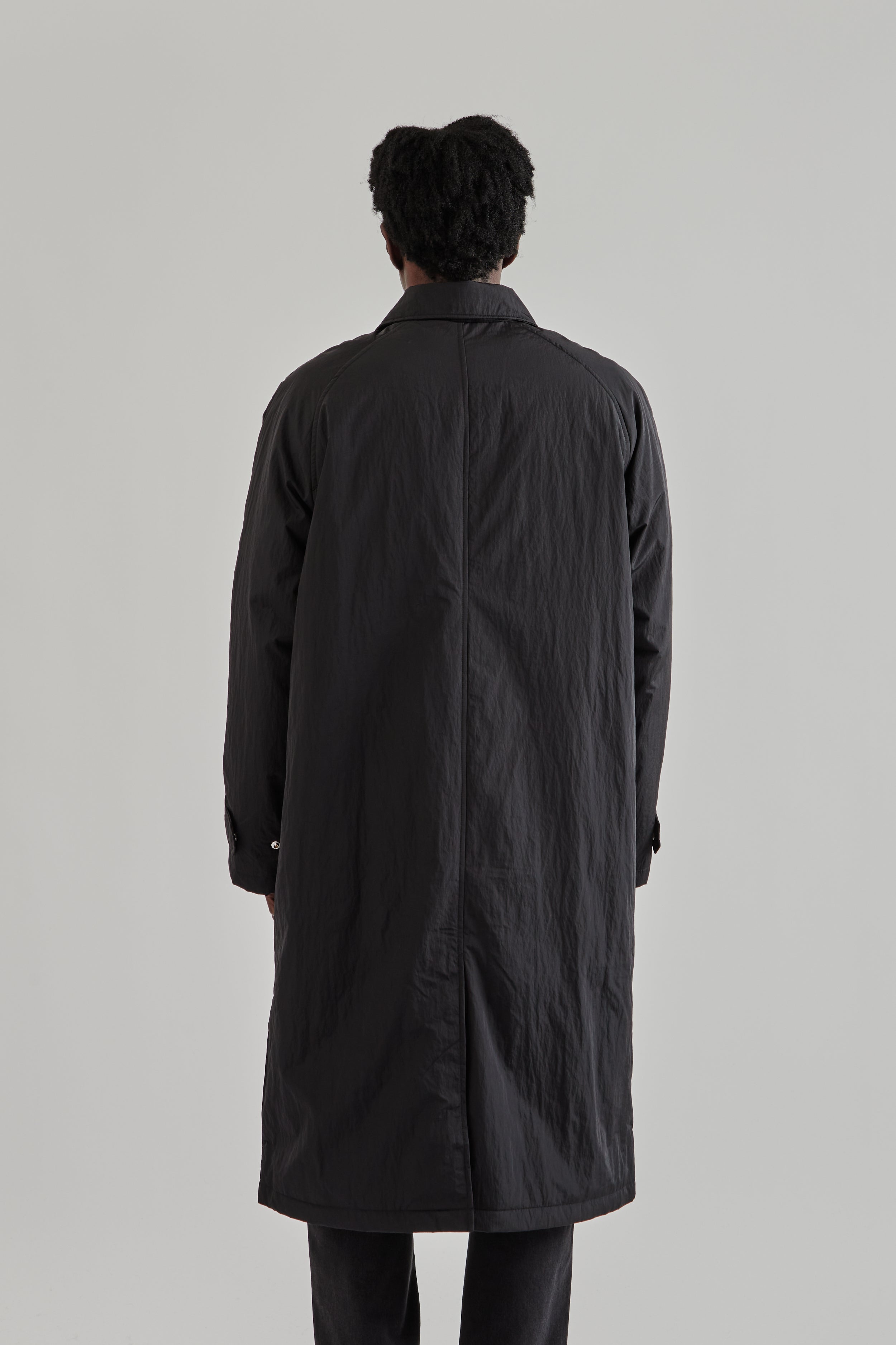 Sunflower Relaxed Nylon Coat - Black | Wallace Mercantile Shop