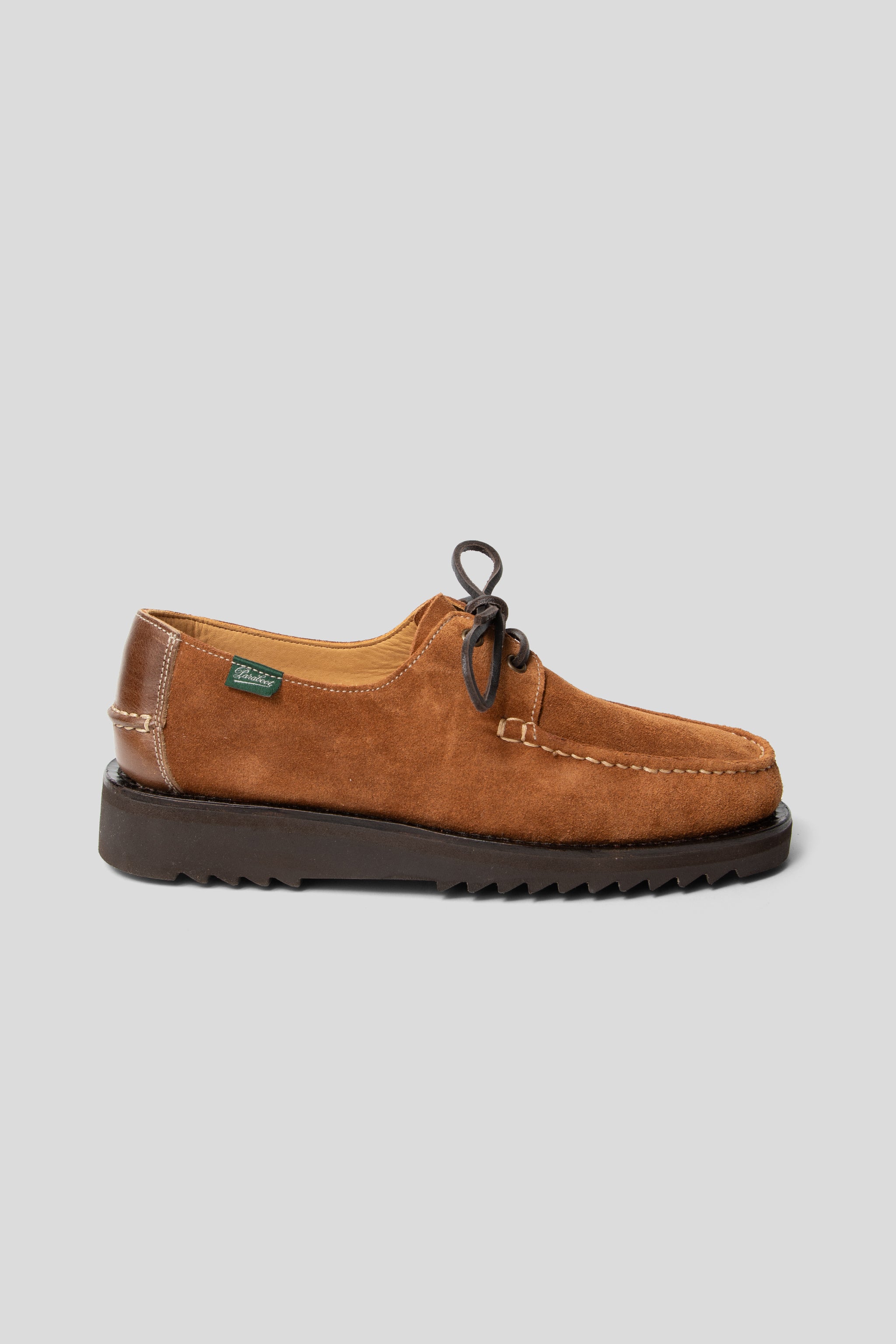 Kaptain Sunshine x Paraboot Domingu Suede Shoe Camel | Wallace Mer