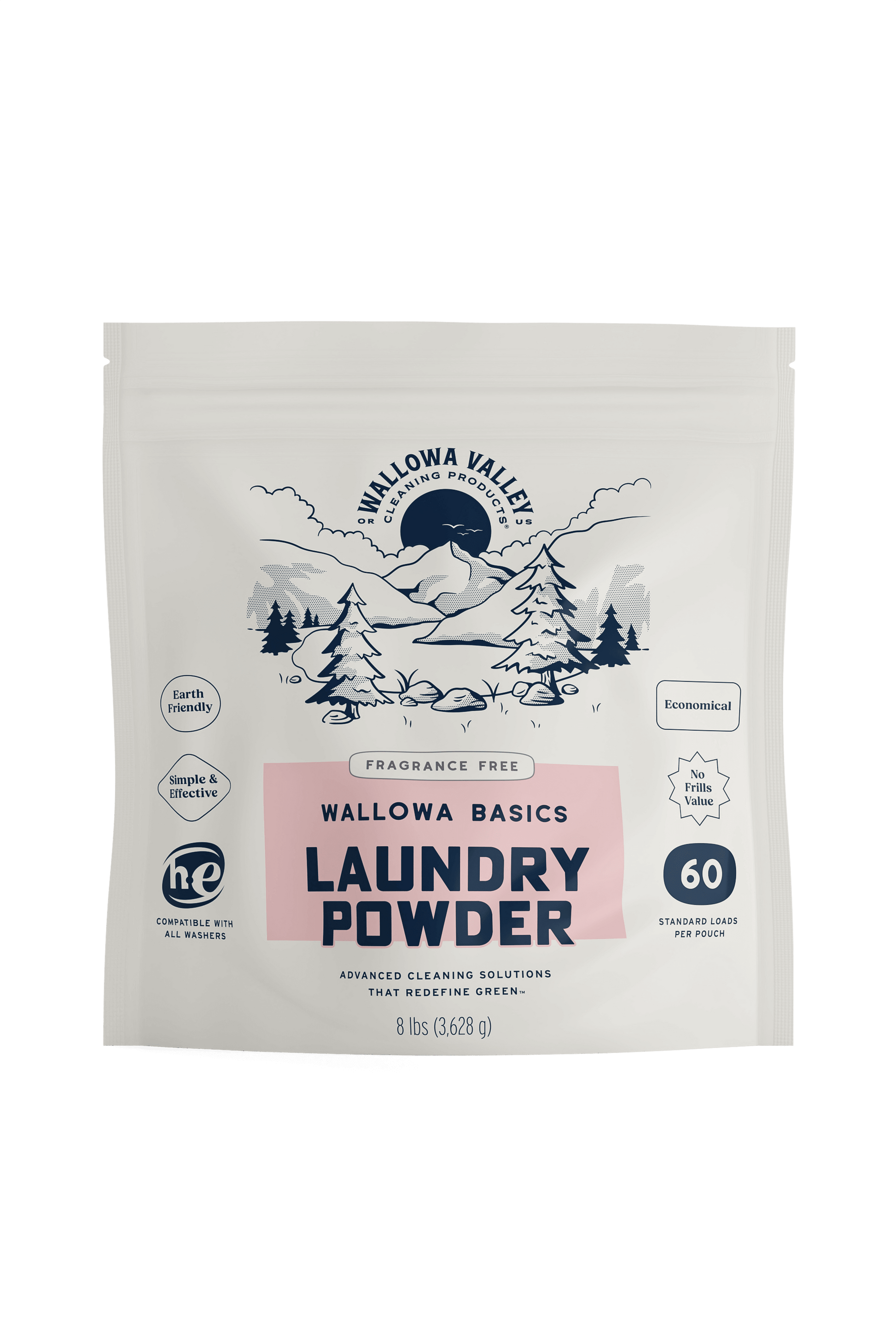 Wallowa Basics - Laundry Powder – Wallowa Valley Cleaning Products
