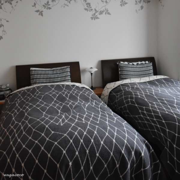 bastisRIKE 】居心地よくなった寝室のこと【コットンブランケット THE