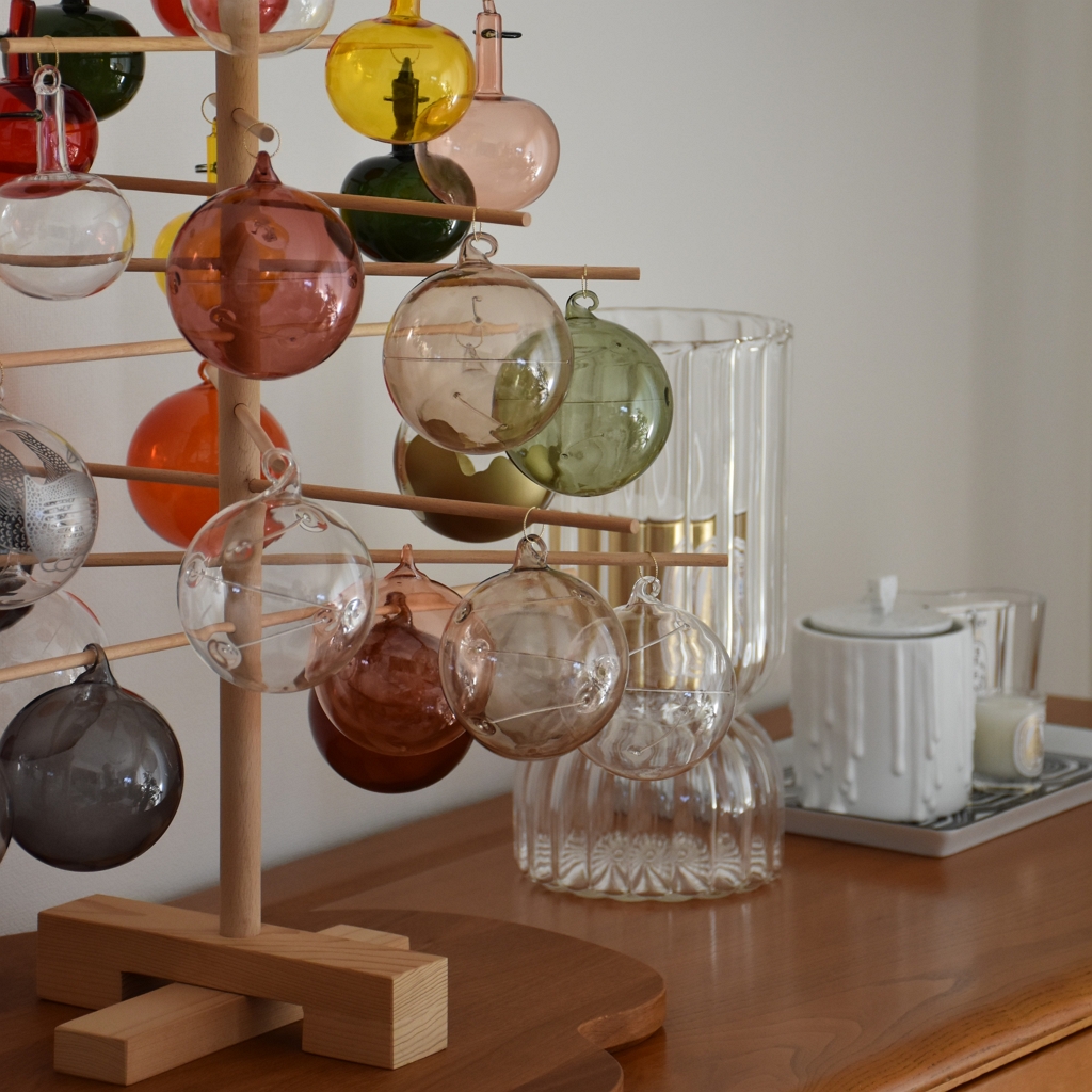 IITTALA 】クリスマスツリーにサンボールを飾り付けました【 Sun ball