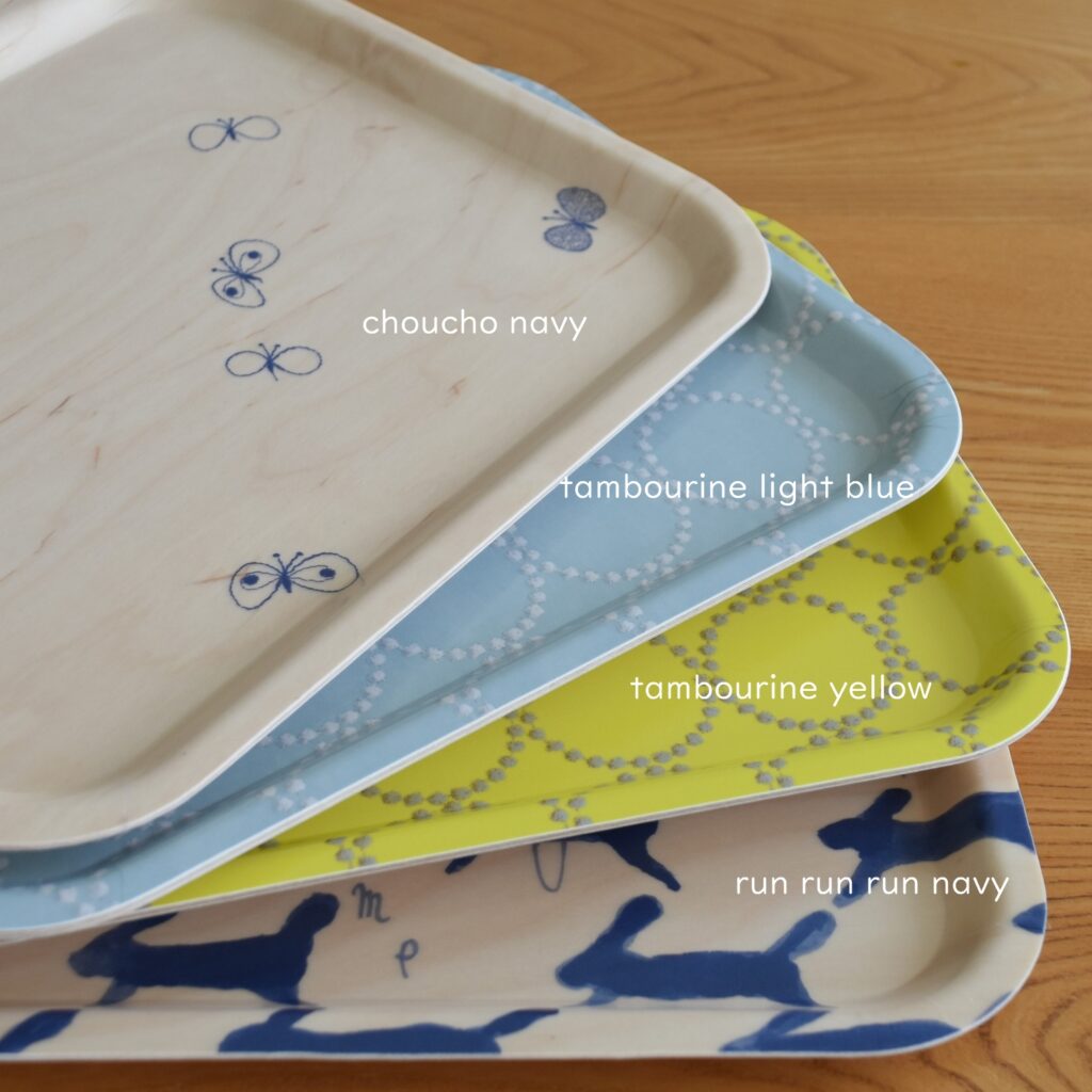 minä perhonen 】白樺の木のプライウッドトレイの使い心地【大 28