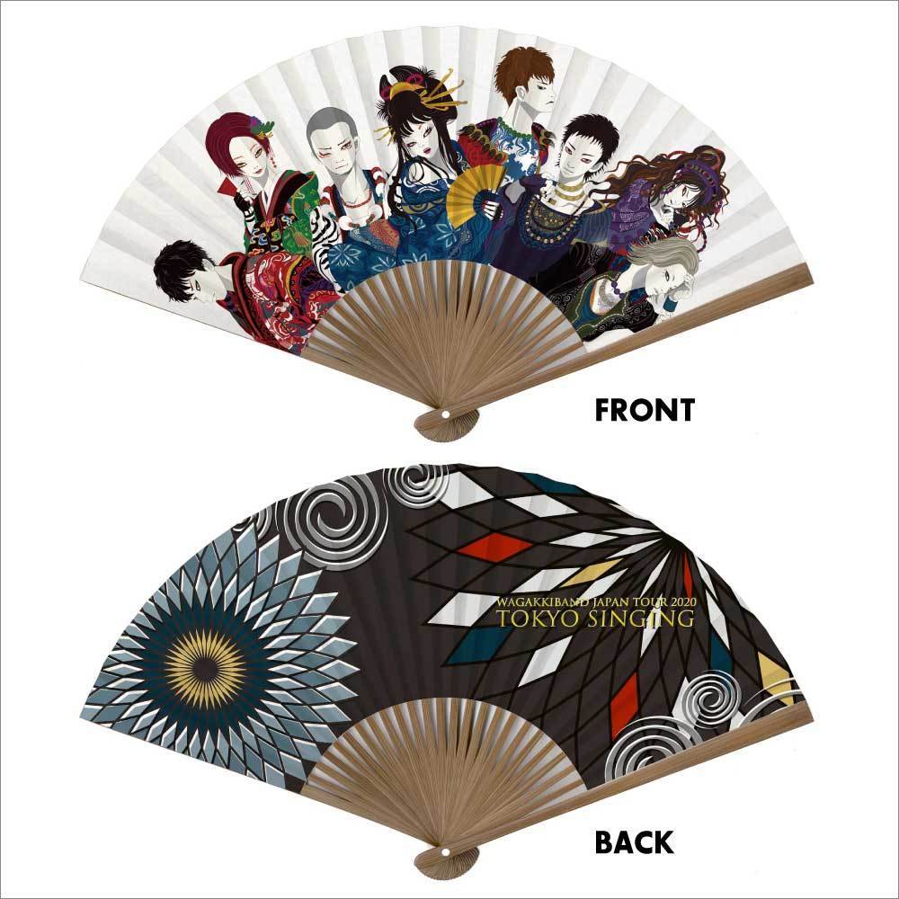 和楽器バンド×白竹堂扇子 鈴華ゆう子モデル【TOKYO SINGING】 | 和楽器