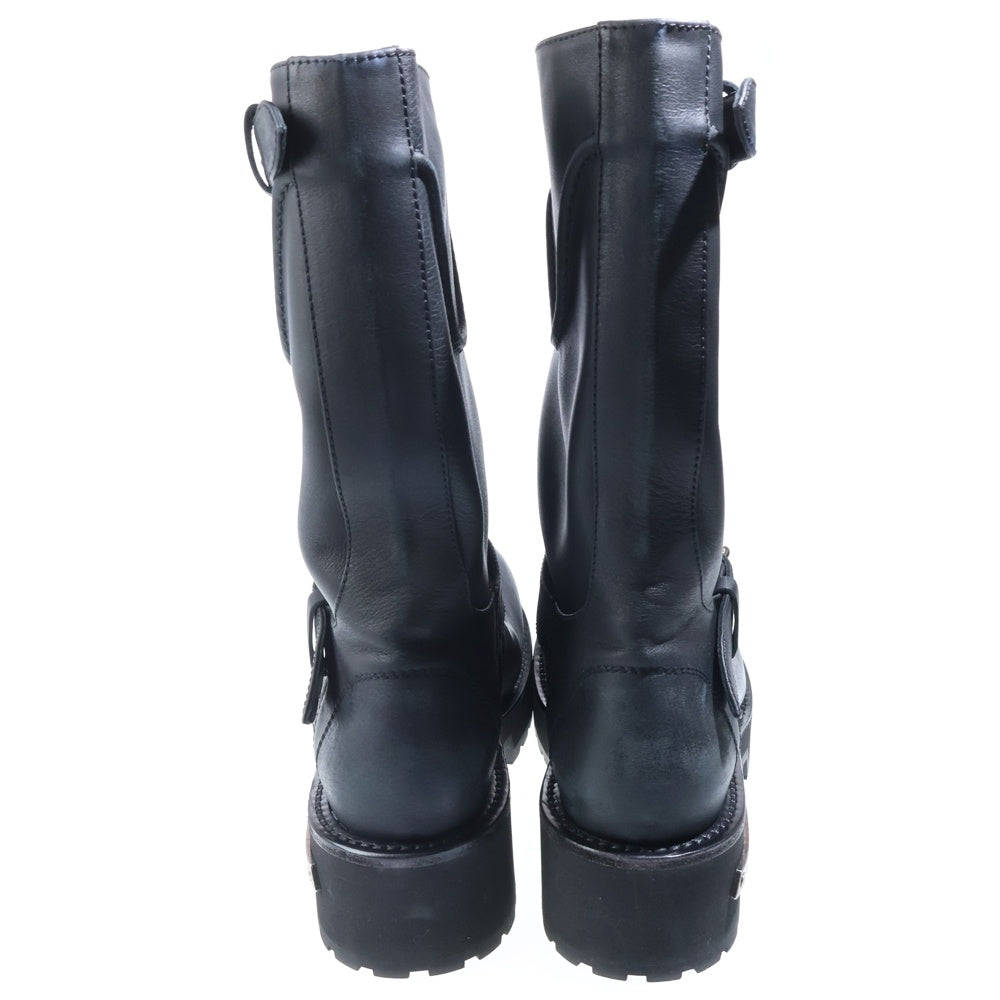 BALENCIAGA(バレンシアガ) VENOM ヴェノムレザーロングブーツ ブラック