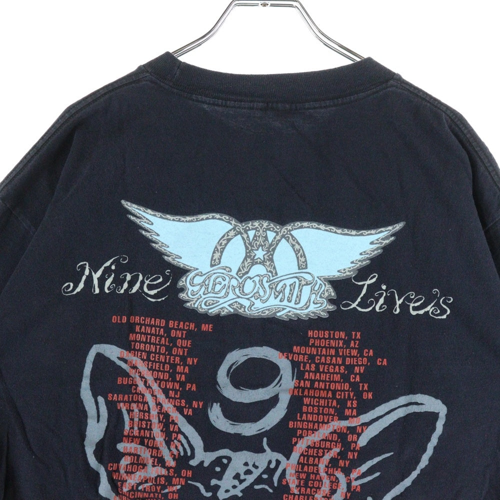 VINTAGE(ヴィンテージ) 1997 AEROSMITH NINE LIVES TOUR TSHIRT エアロ