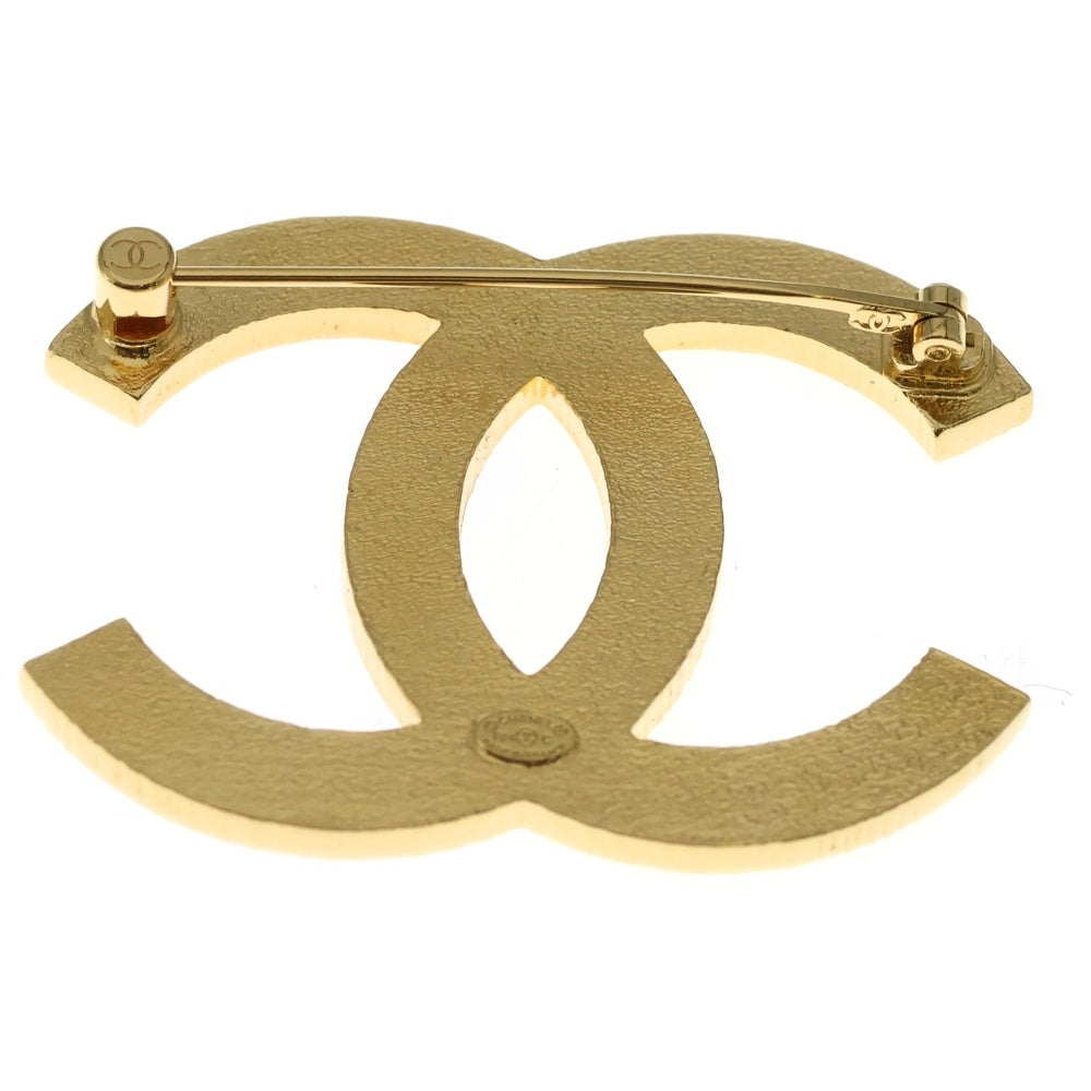 CHANEL(シャネル) ココマーク ブローチ ピンク×ゴールド GP P24C