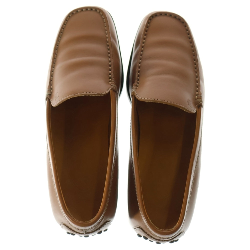 TOD'S(トッズ) ロゴ刻印 レザーローファー ドライビングシューズ