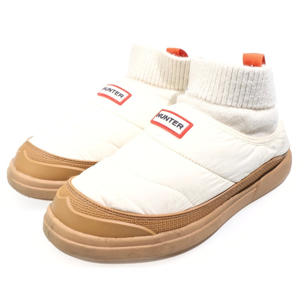 HUNTER(ハンター) IN OUT PUFFER KNIT BOOT イン アウト パファー