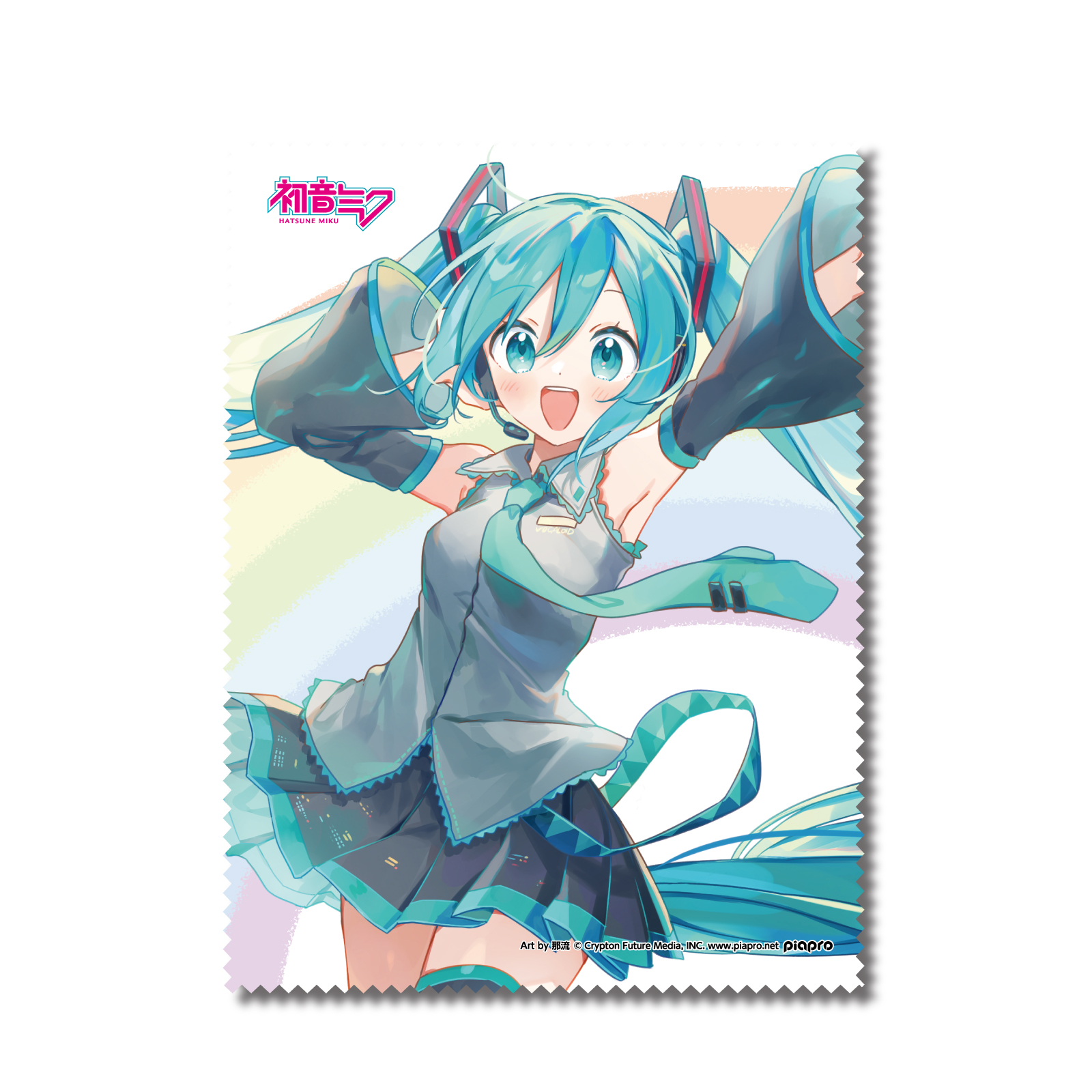 ピアプロキャラクターズグラスクロス 初音ミク | 和真パレット