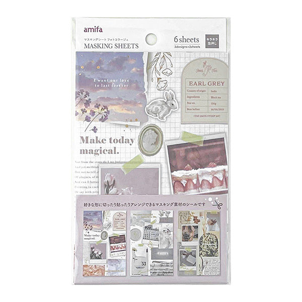 マスキングシート 6P フォトコラージュ 358451