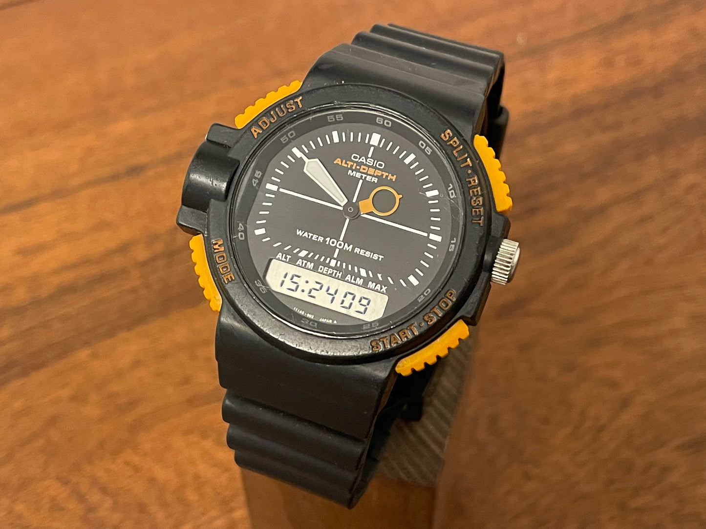 1980s) CASIO ARW-320 Alti-Depth Meter (serviced) – WATCH WAVE