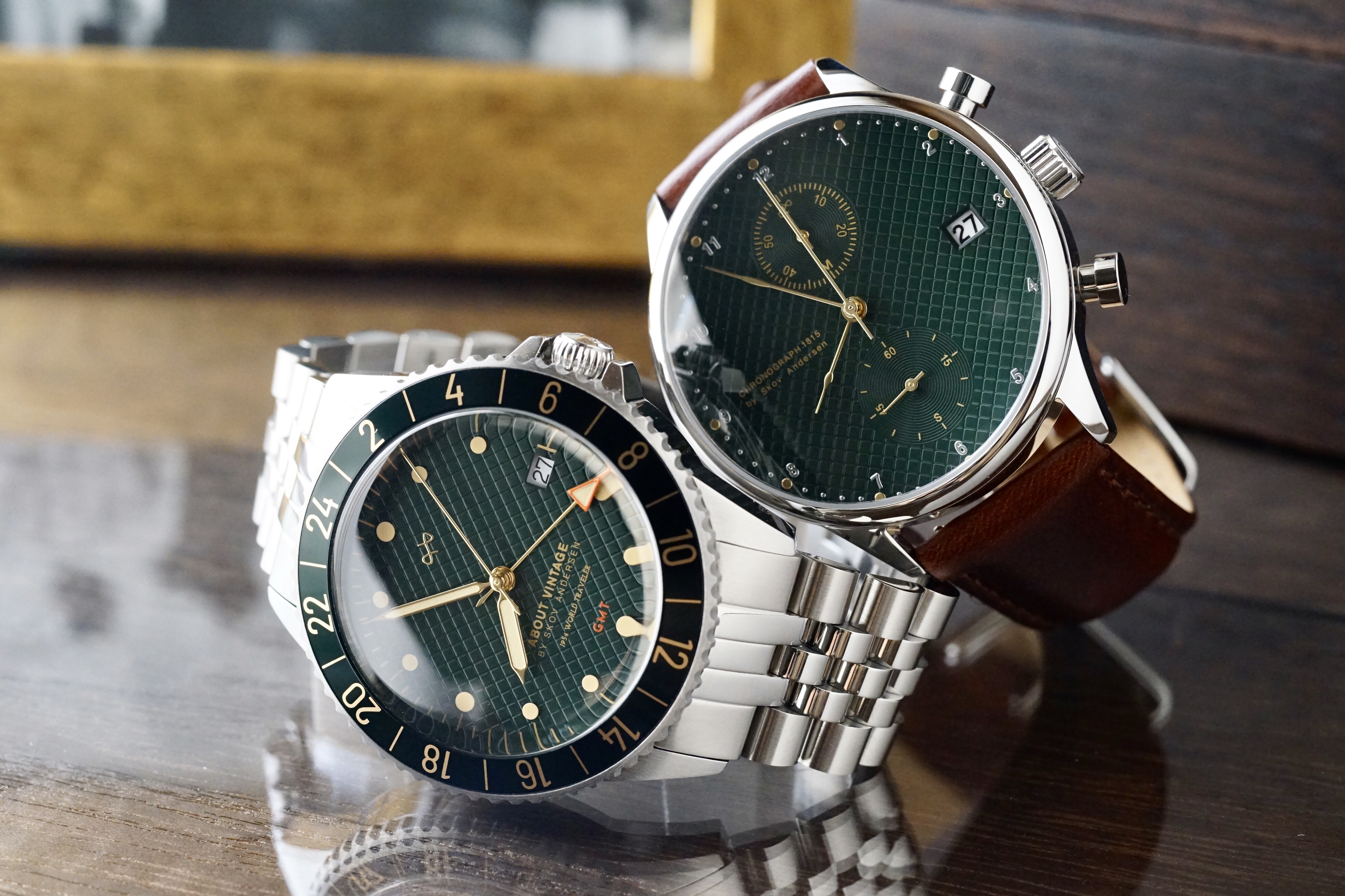 ABOUT VINTAGE『1954 GMT』＆『1815』GREEN TURTLE徹底レビュー