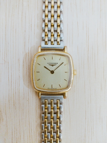 ロンジン LONGINES スクエアウォッチ 電池交換 | 時計修理専門店