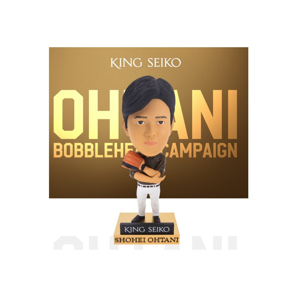 KINGSEIKO大谷翔平選手ボブルヘッドキャンぺーン開催11/22～｜正規時計