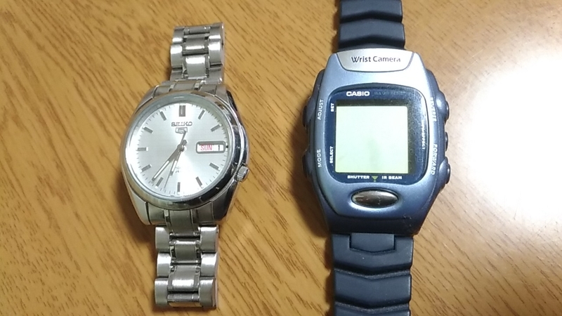 CASIOのリストカメラWQV-2 | 時計De娯楽