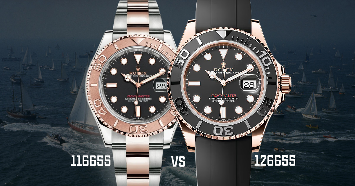 Yacht-Master Showdown: Rolex 116655 vs 126655 - Key Differences