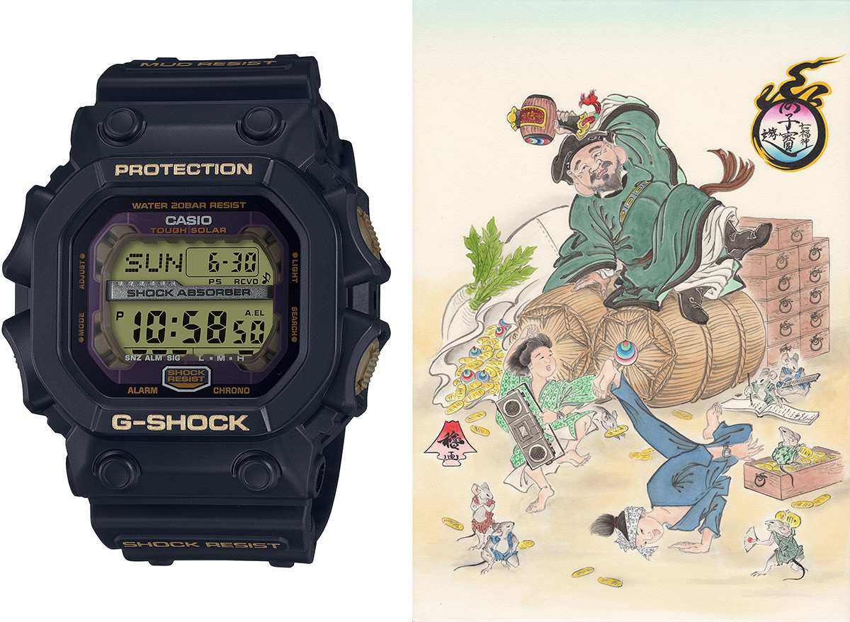 巷で話題沸騰中の「七福神」G-SHOCK 来年発売モデルを先取り