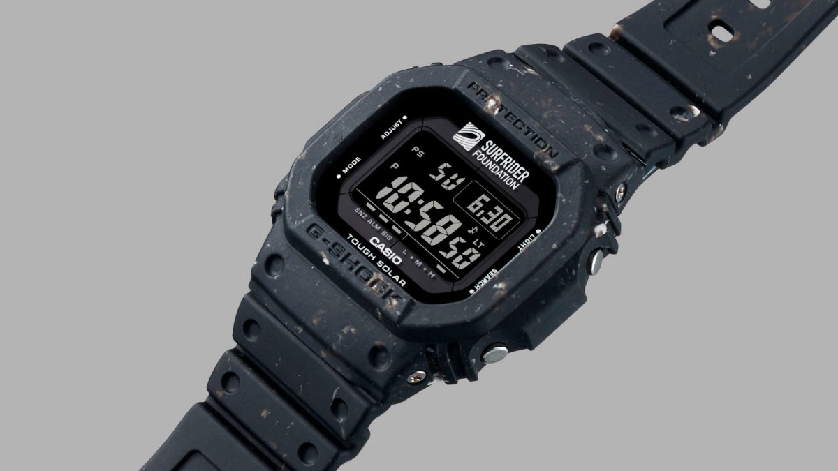 G-SHOCK】廃プラスチックを使用した「サーフライダー