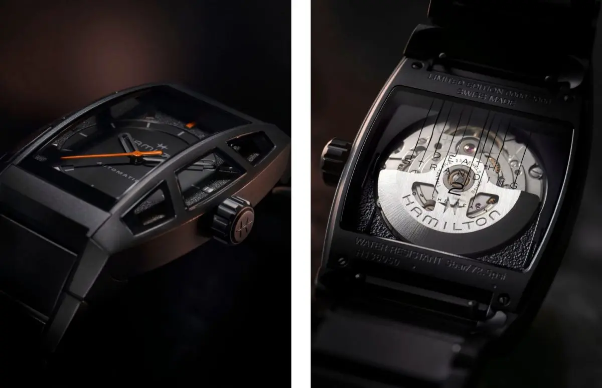 ハミルトン】ゲームに登場する腕時計を再現したスペシャルモデルを世界