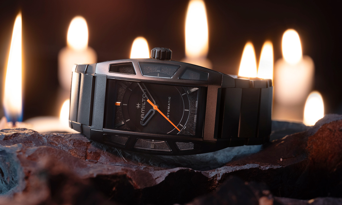 ハミルトン】ゲームに登場する腕時計を再現したスペシャルモデルを世界