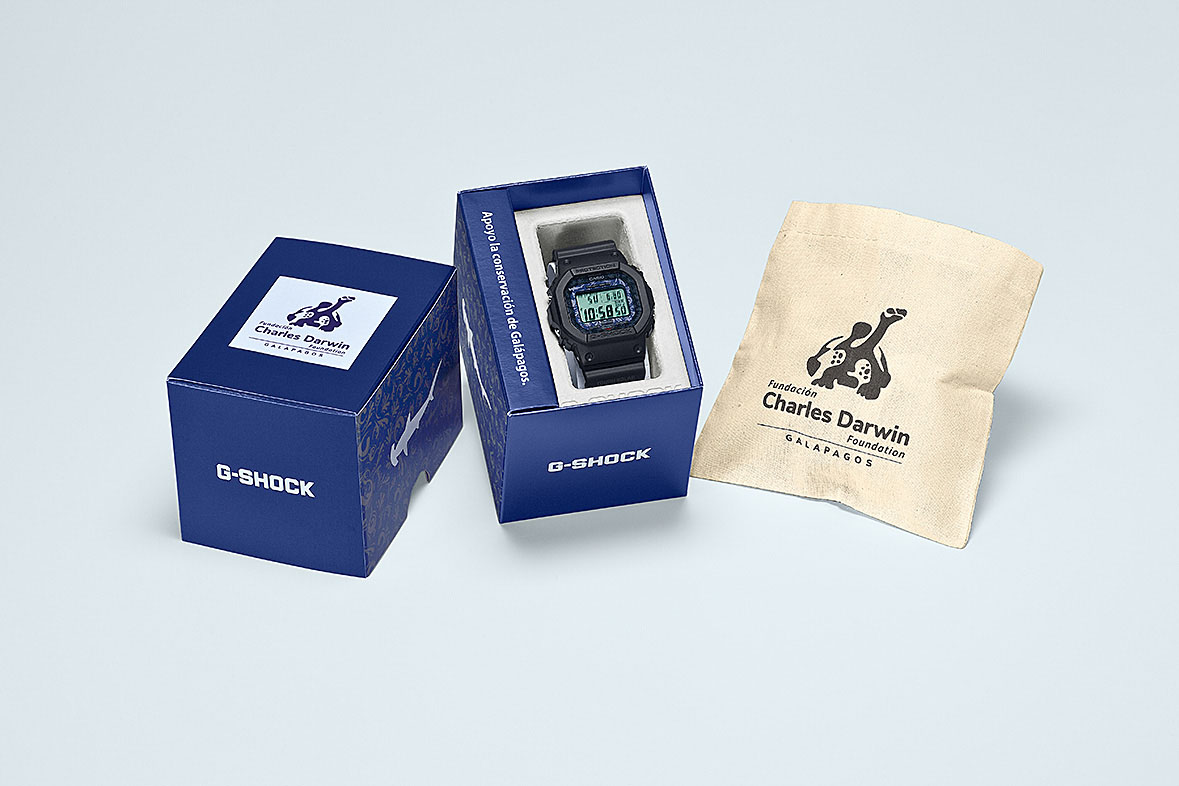 ガラパゴス諸島に生息する生物がモチーフ 環境にやさしいエコ素材を