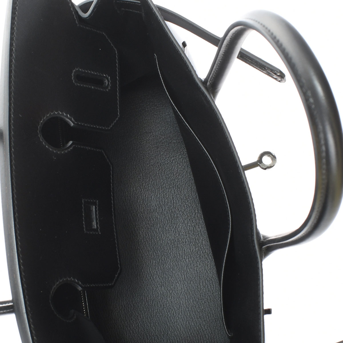 エルメス バーキン 30 ソーブラック/ブラック金具 ボックスカーフ