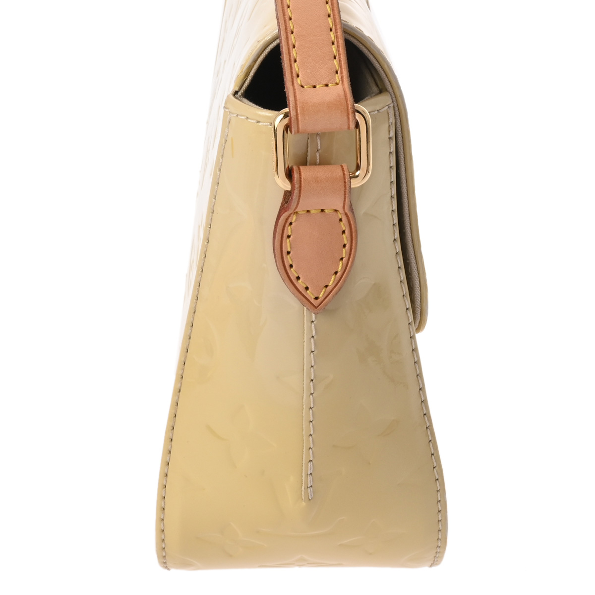 ルイヴィトン モノグラムヴェルニ ベルフラワー PM ブロンコライユ